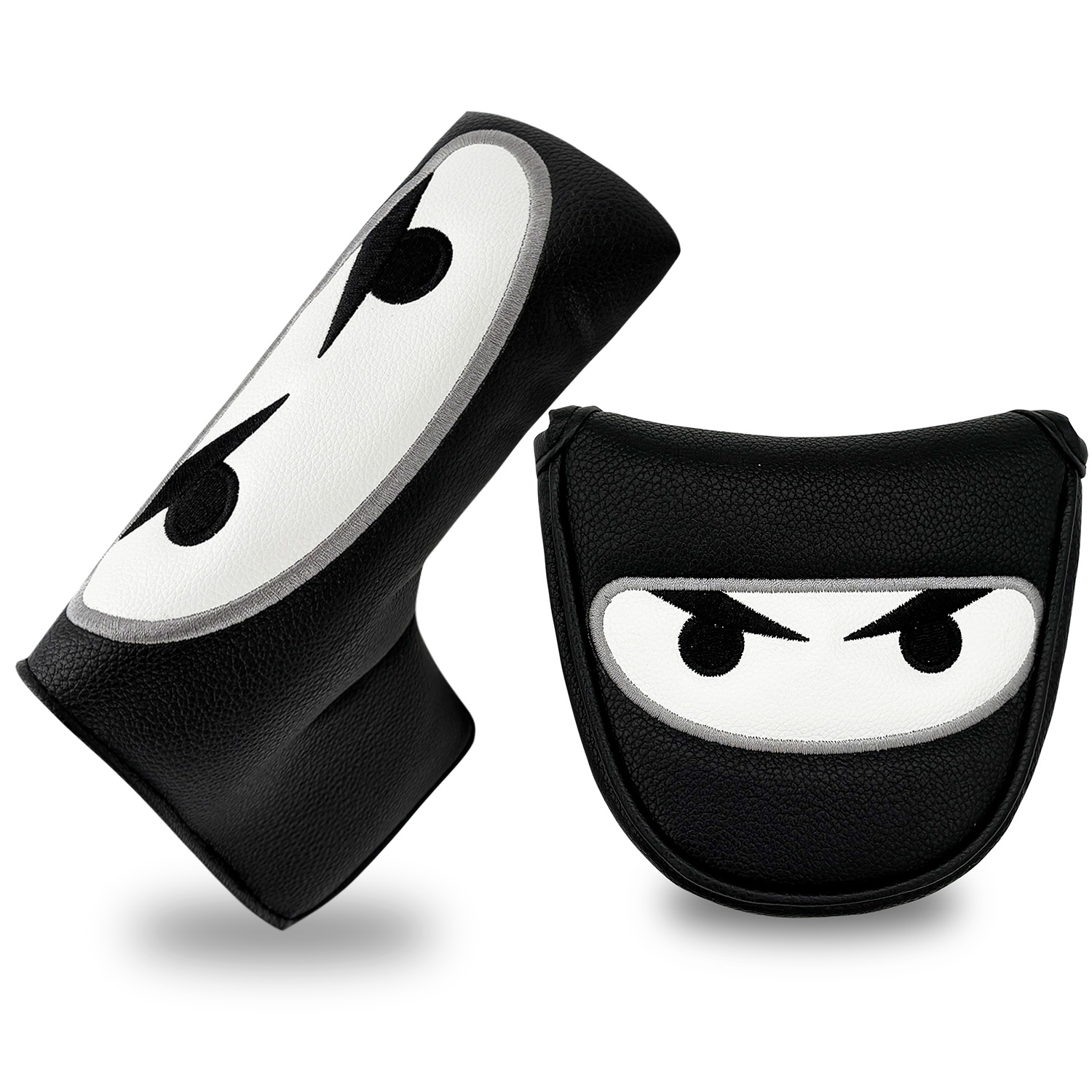 Golf Equipment Kit - Golf Club Headcover Set Black Cover
