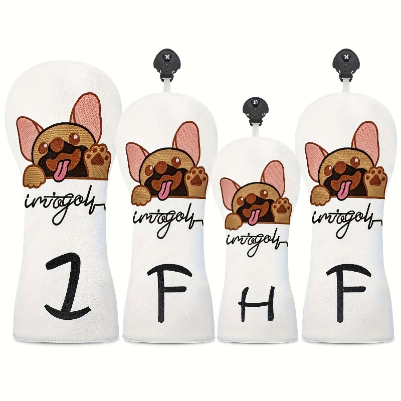 Golf Equipment Cabinet - 1pc Puppy Golf Club Cover -