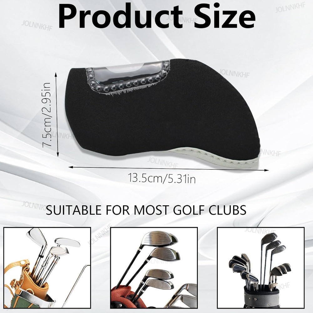 Clear Visible Head Covers 10Pc - Golf Equipment Cabinet recension och pris