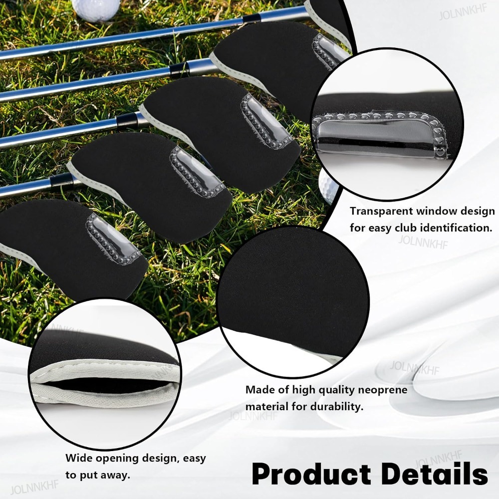 Clear Visible Head Covers 10Pc - Golf Equipment Cabinet recension och pris