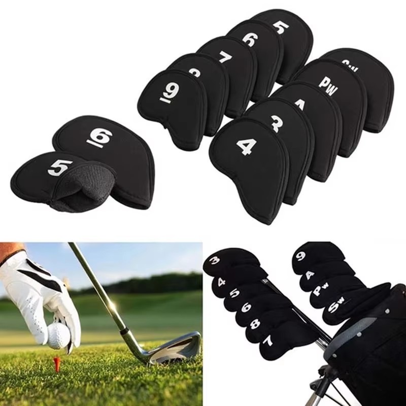10Pcs Portable Golf Club Iron  - Golf Equipment Kit recension och pris