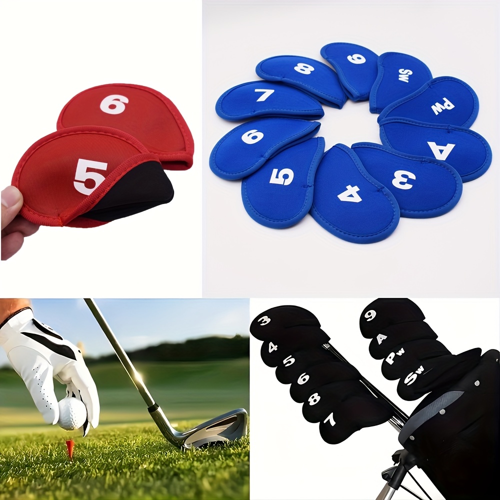 10Pcs Portable Golf Club Iron  - Golf Equipment Kit recension och pris