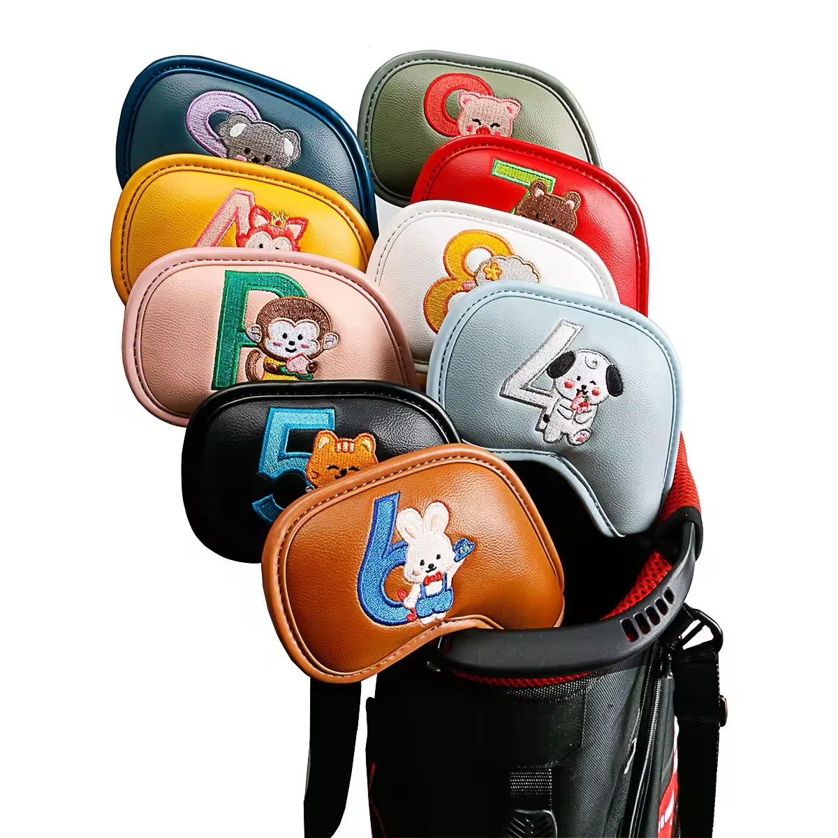 9Pcs Cute Cartoon Animal Golf  - Golf Equipment Cabinet recension och pris