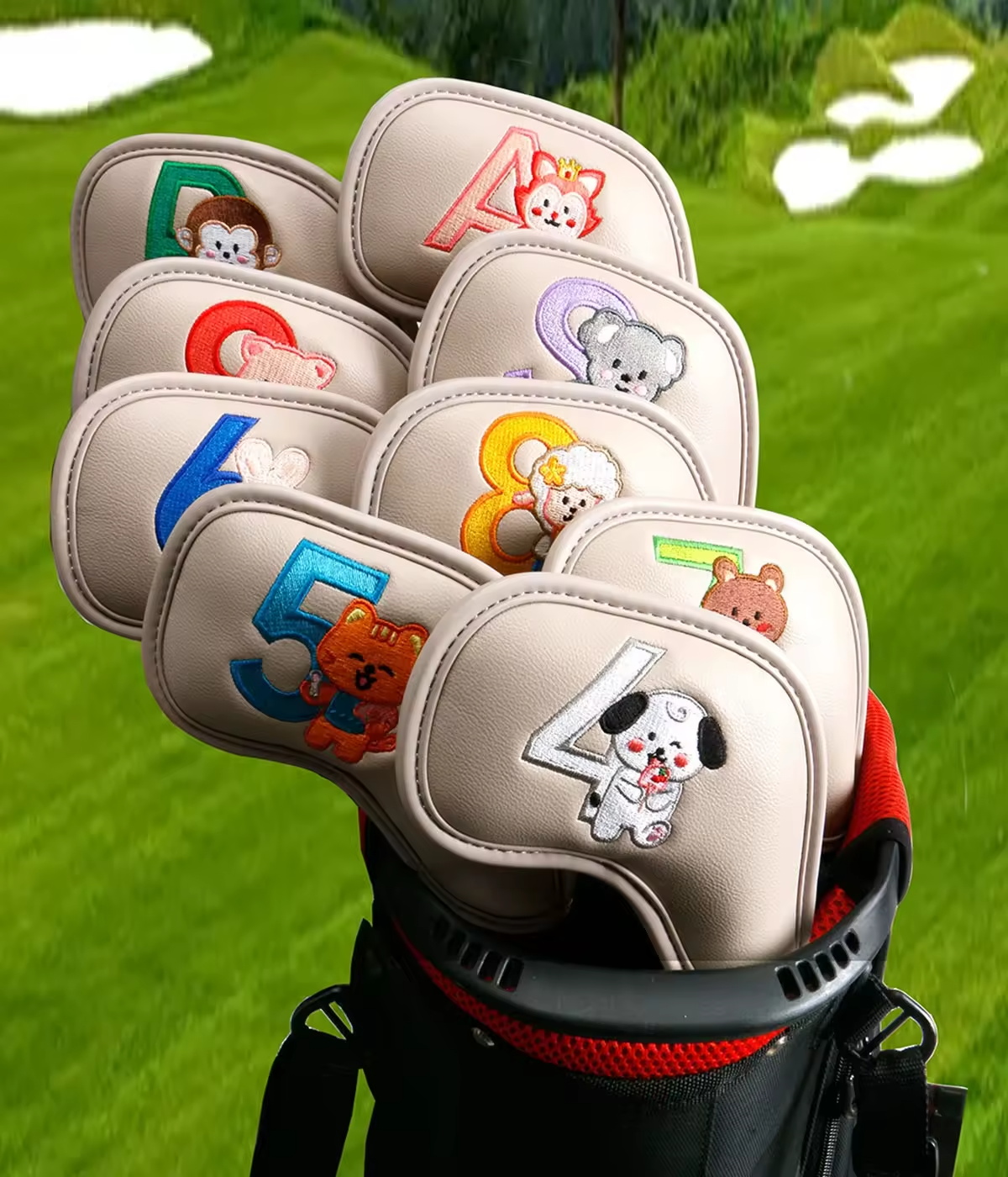 9Pcs Cute Cartoon Animal Golf  - Golf Equipment Cabinet recension och pris