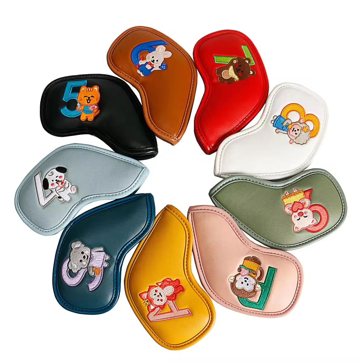 9Pcs Cute Cartoon Animal Golf  - Golf Equipment Cabinet recension och pris